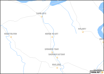 map of Mount Horeb